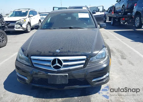 2012 Mercedes-Benz C 250 Sport из США, поврежденный, VIN WDDGF4HB3CR222452